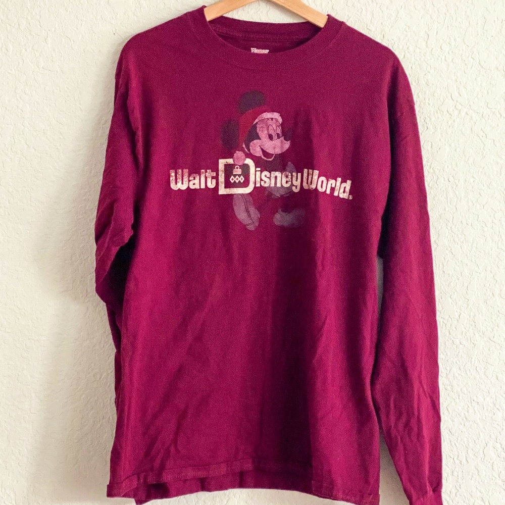 Walt Disney World Mickey Christmas Long Sleeve